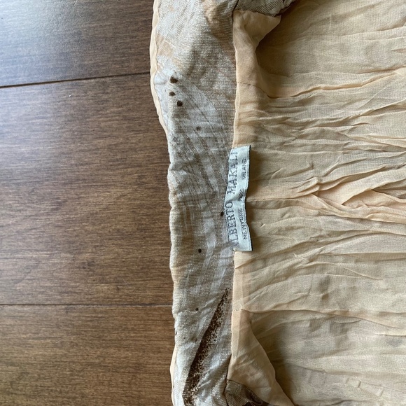 Glitzy Gold Thread Evening Dress Jacket Blazer Iridescent - Picture 2 of 12